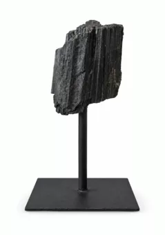 Lapislázuli A en Bruto sobre Soporte de Metal Negro 17-20 cm 500-800 g