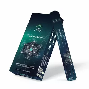 Incienso Terra Metatron Hexa sin carbón