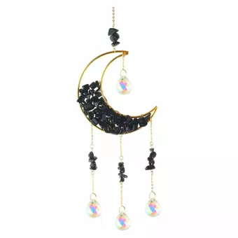 Móvil Sol y Luna de Obsidiana Negra