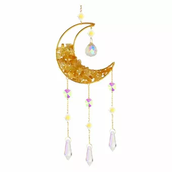 Móvil Sol y Luna Citrino