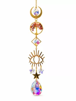 Atrapasol Árbol de la Vida de Cornalina