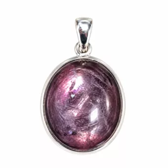 Colgante de Plata 925 Lepidolita AAA 3,05 g