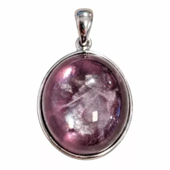 Colgante de Plata 925 Lepidolita AAA 3,16 g