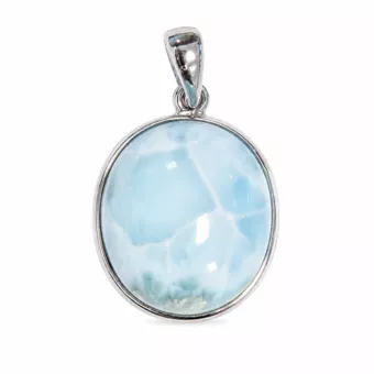 Colgante de Plata 925 Larimar AA 2,67g