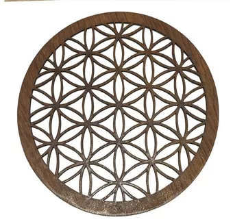 Letrero magnético de madera