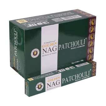 Incienso Vijayshree Golden Nag Patchouli 15g