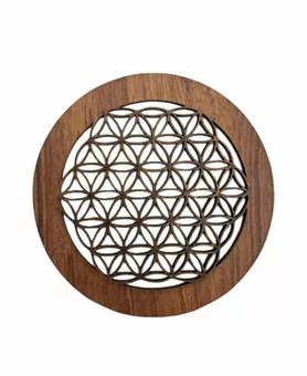 Panel magnético Flor de la Vida de 9 cm para USB999