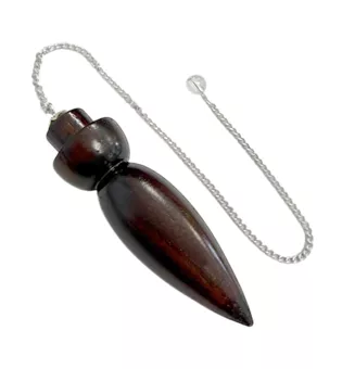 Péndulo cónico de palisandro de 6 cm