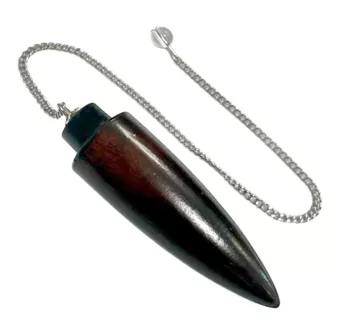 Péndulo cónico de palisandro de 6,5 cm