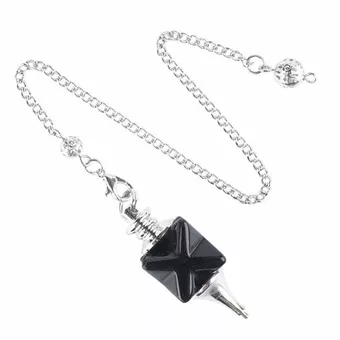 Péndulo de adivinación Merkaba Lapislázuli