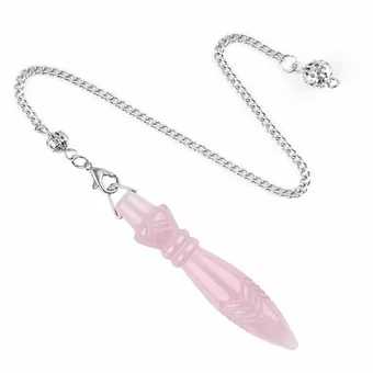 Péndulo de Thoth Cuarzo Rosa A