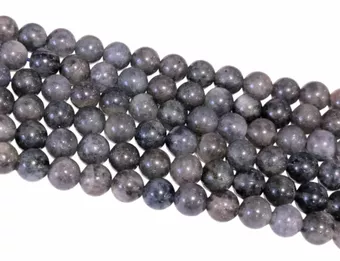 Hilo de Perlas Redondas Cordierita Iolita A 8 mm