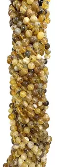 Perlas de Opalo Amarillo de 8mm en hilo de 40cm