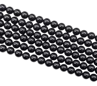 Cuentas de espinela A de 6.5 mm en alambre de 40 cm