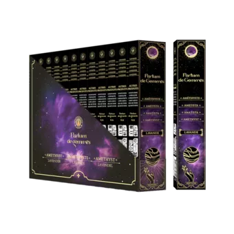 Incienso Smudge Stick Parfum de Gemmes Lavanda & Amatista 20g