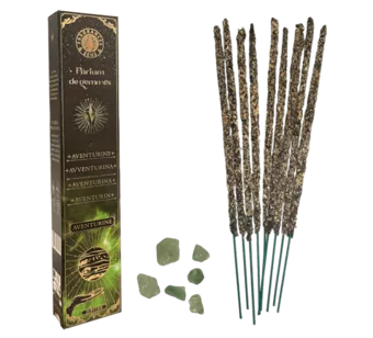 Incense Fragrances & Sens Parfum de Gems Aventurina Difuminado Stick 20g