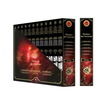 Incienso Smudge Stick Parfum de Gemmes Sándalo y Cornalina 20g