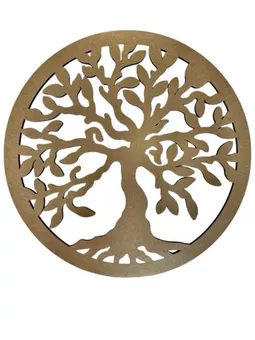 Placa de madera Árbol de la Vida 15cm