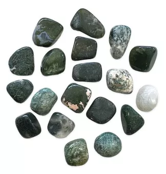 Ágata Musgo AB Piedras Rodadas 2-3cm 250g