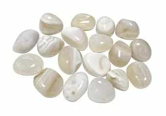 Ágata Blanca A Piedras Rodadas 2-3 cm 250 g