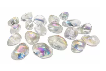 Cuarzo Angel Aura A Piedras Rodadas 2-3cm 250g