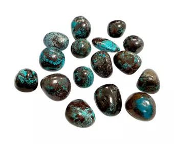 Crisocola del Congo AA Piedras Rodadas 2-3cm 250g