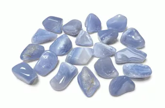 Calcedonia Azul Malaui AA Piedras Rodadas 2-3 cm 250g