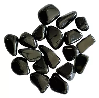 Piedras rodadas de obsidiana arcoíris con forma de ojo celestial, 250 g
