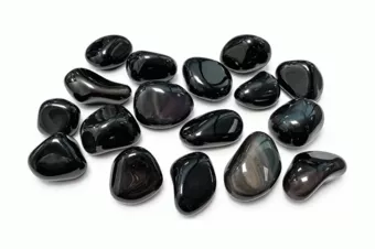 Obsidiana Rainbow Ojo Celeste A Piedras Rodadas 2-3 cm 250 g