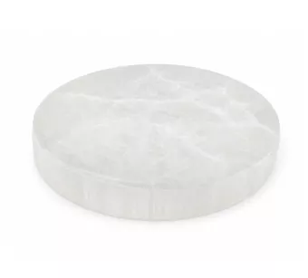 Placa Circular de Selenita 10cm