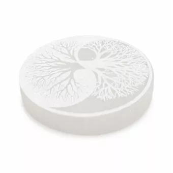 Placa Árbol de la Vida en Selenita 8cm
