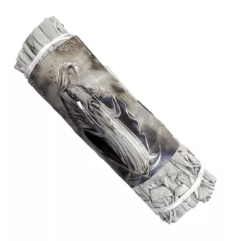 Virgen Milagrosa Salvia Blanca manojo 25-30g 10cm