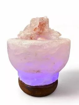 Lámpara Sal del Himalaya usb Bol 9cm