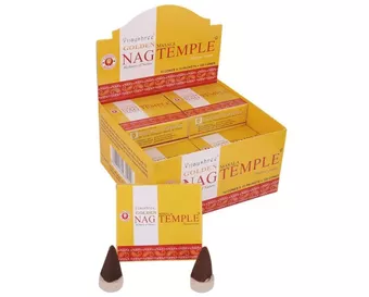 Incienso Vijayshree Golden Nag Templo en Conos