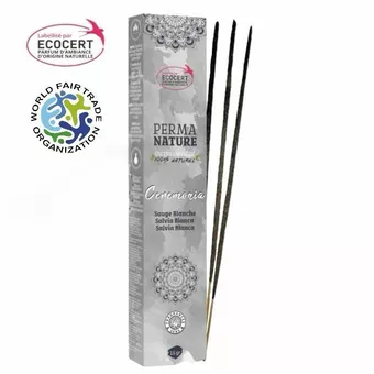 Perma Nature Ceremonia Salvia Blanca Certificado Ecocert-Fair Trade 15g