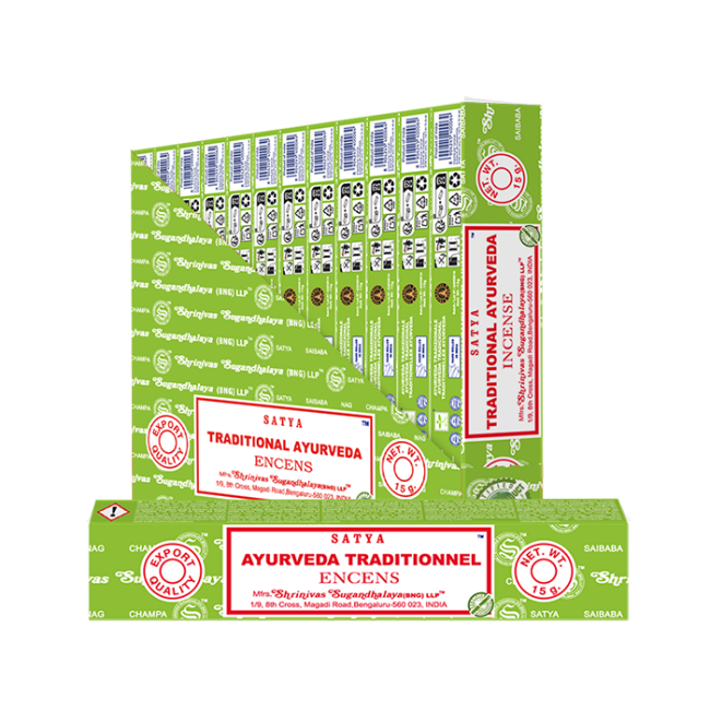 Incienso Satya Traditional Ayurveda Masala 15g