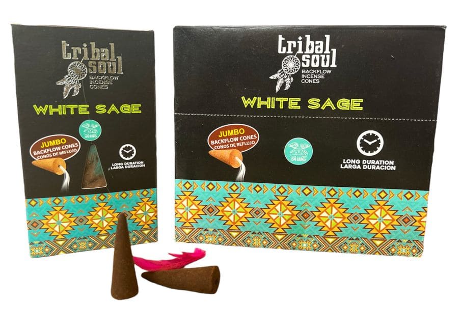 Incienso Tribal Soul Backflow - Salvia Blanca