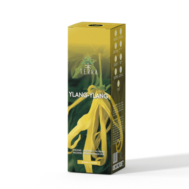 Incienso Terra Ylang-Ylang sin carbón 12grs