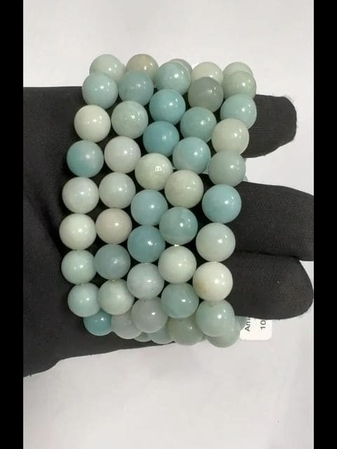 Pulsera con Amazonite China perlas 10mm