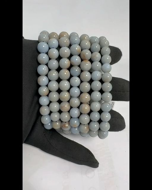 Pulsera Angelite perles 8mm