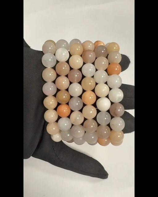 Pulsera Aventurina Melocotón A cuentas 10mm