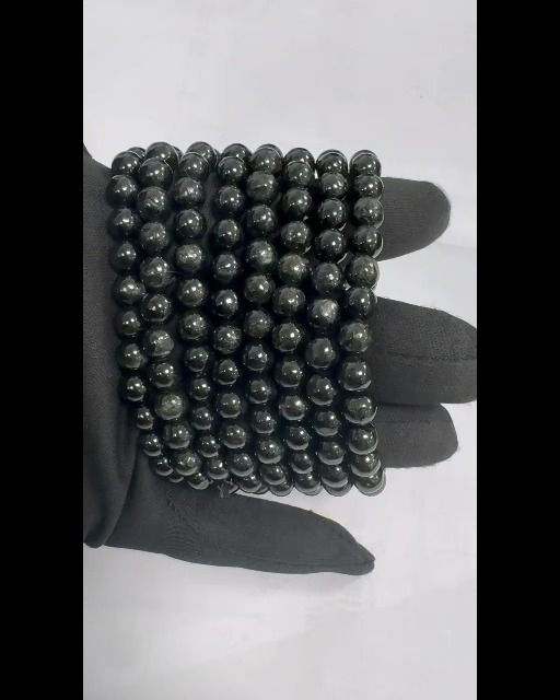 Pulsera Hiperstena AA cuentas 7mm