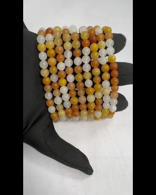 Pulsera Jade multicolor Perles 6mm
