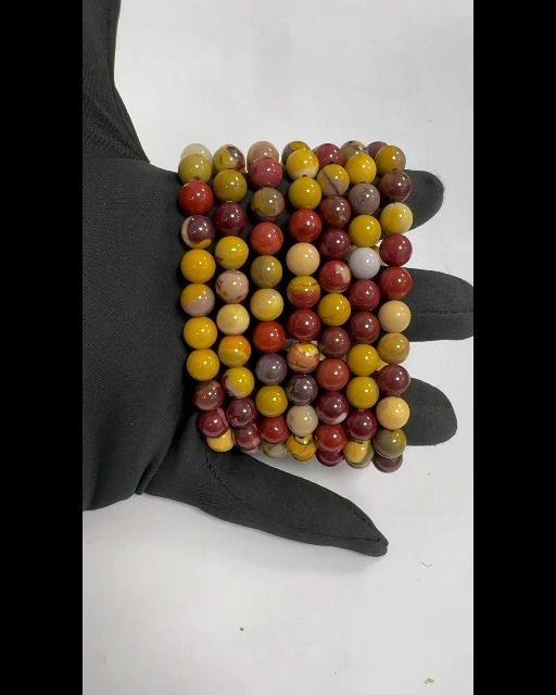 Pulsera Perla Jaspe Mokaite A 8mm