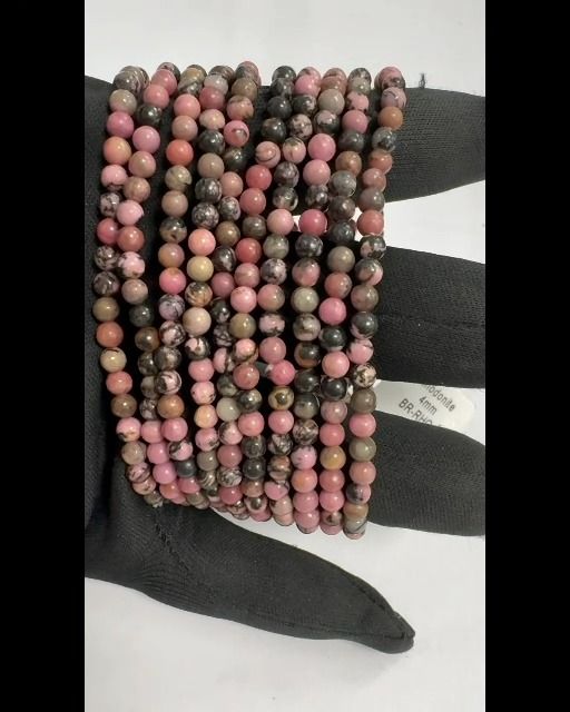 Pulsera Rhodonite Perles 4mm