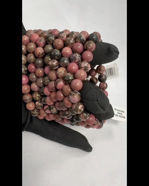 Pulsera Rhodonite Perles 8mm