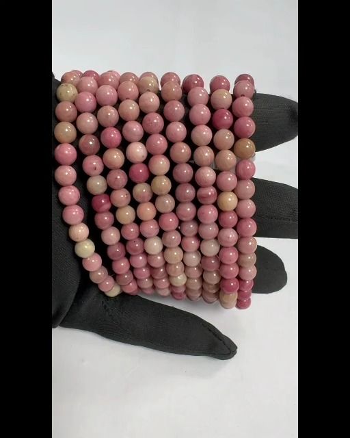 Pulsera de Australiana Rhodonite perles 6mm.