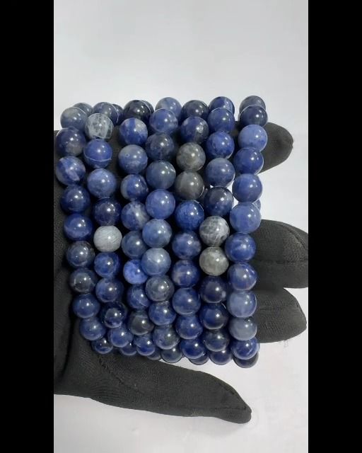 Pulsera Sodalita A Perles 8mm