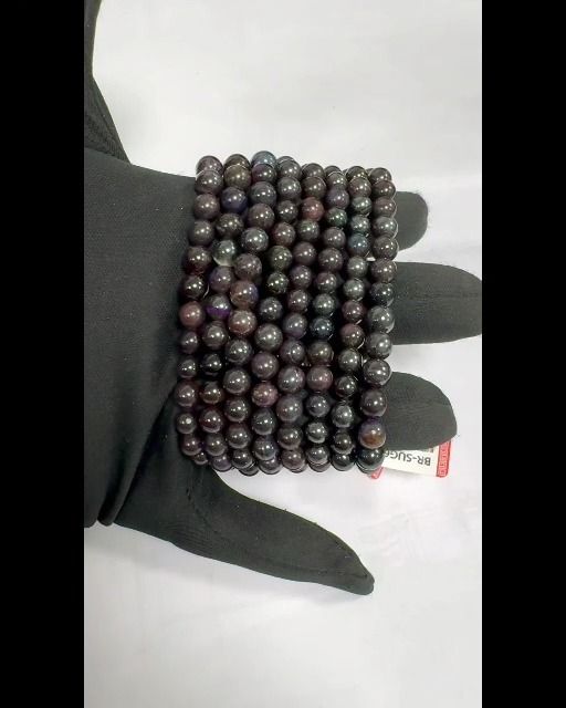 Pulsera Sugilita A cuentas 6-7mm