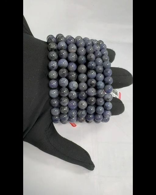 Pulsera Tanzanita cuentas A 7.5-8.5mm